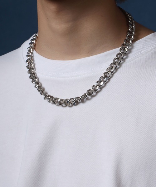 ANPAS（アンパス）の「Chain Necklace/別注 チェーンネックレス（ネックレス・メンズ・シルバー系その他2/シルバー系その他3/シルバー系その他4/シルバー系その他5/シルバー系その他6/シルバー系その他・FREE）」の10枚目の写真