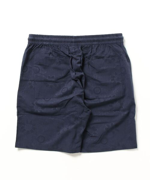 BEAVER（ビーバー）の「B omnivore/ビーオムニボー　FLOWER JQ SHORTS フラワージャガードショーツ（その他パンツ・メンズ・グリーン/ネイビー/イエロー・F）」の4枚目の写真