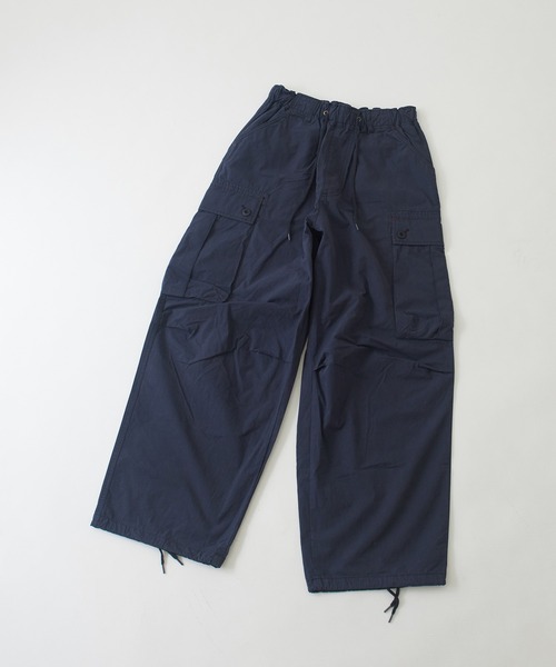 CUBE SUGAR（キューブシュガー）の「無地綿ダンプイージーカーゴパンツ（カーゴパンツ・レディース・ベージュ/オレンジ/ネイビー・M）」の20枚目の写真