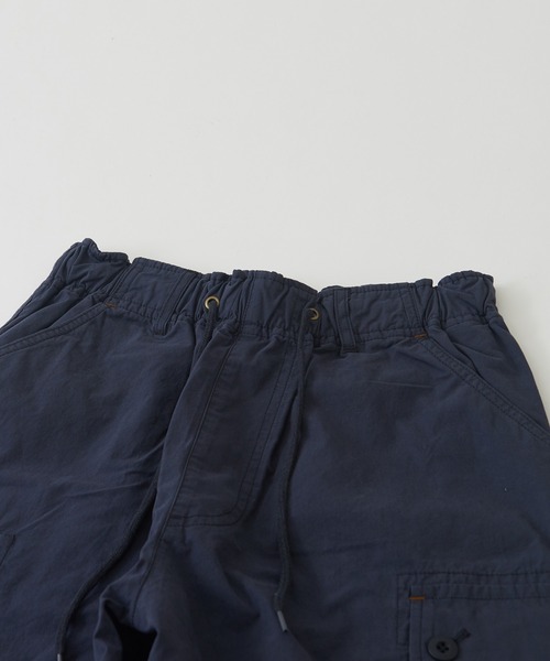 CUBE SUGAR（キューブシュガー）の「無地綿ダンプイージーカーゴパンツ（カーゴパンツ・レディース・ベージュ/オレンジ/ネイビー・M）」の11枚目の写真