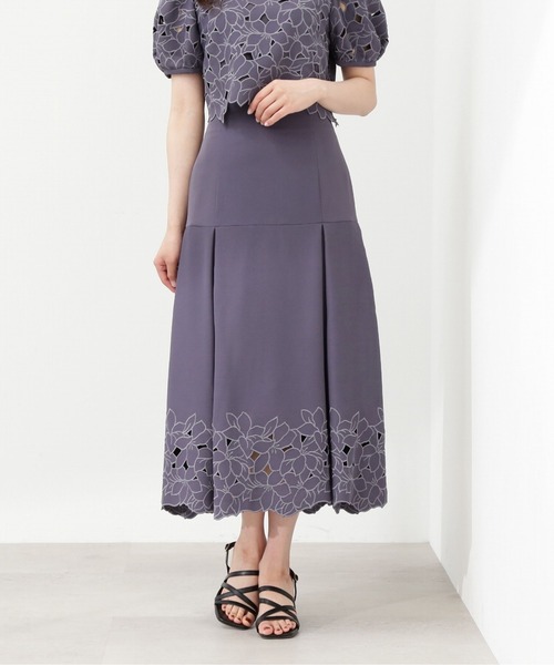 PROPORTION BODY DRESSING（プロポーションボディドレッシング）の「カットワークマーメイドスカート / 1213220705（スカート・レディース・ブラック/ブルー・MEDIUM/SMALL）」の13枚目の写真