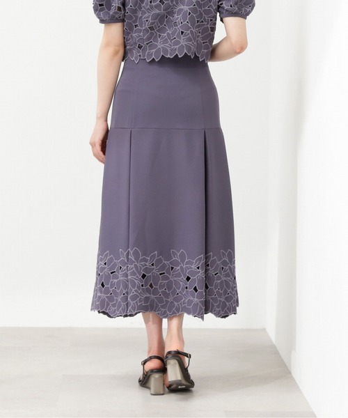 PROPORTION BODY DRESSING（プロポーションボディドレッシング）の「カットワークマーメイドスカート / 1213220705（スカート・レディース・ブラック/ブルー・MEDIUM/SMALL）」の18枚目の写真
