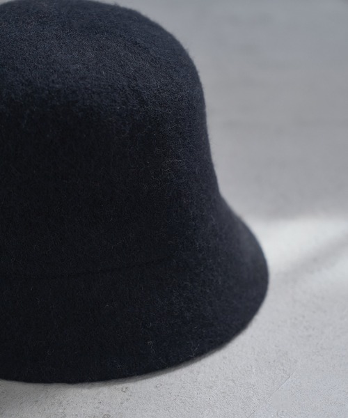 VIS（ビス）の「起毛クローシュハット（ハット・レディース・ブラック/ダークブラウン/キナリ/ベージュ系その他・FREE）」の3枚目の写真