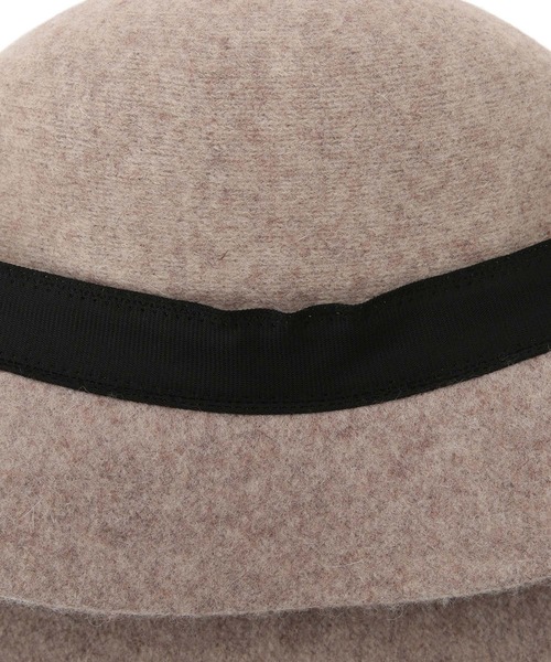 VIS（ビス）の「起毛クローシュハット（ハット・レディース・ブラック/ダークブラウン/キナリ/ベージュ系その他・FREE）」の21枚目の写真