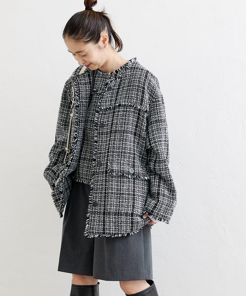 JOURNAL STANDARD（ジャーナルスタンダード）の「ツイードジャケット