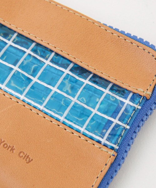 NANO universe（ナノユニバース）の「TAMANIWA/別注 NY logo POUCH（ポーチ・メンズ・グリーン/ブラック/ブルー・FREE）」の13枚目の写真