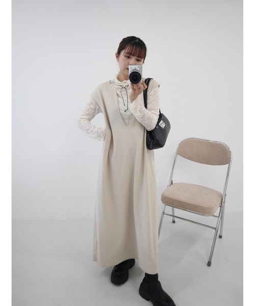 【オールシーズン】ロングベストOP（ワンピース）｜jumelle（ジュメロ） mdprevattcaulkingandwaterproofing.com