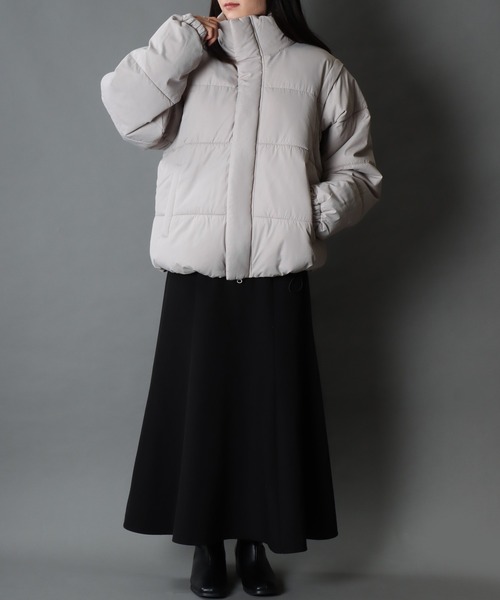 SITRY(シトリー)の「SITRY multiway detachable sleeve WIDE FIBER DOWN JACKET/別注 マルチウェイ パファージャケット パデッドジャケット ファイバーダウンジャケット パファーベスト パデッドベスト ファイバーダウンベスト(ダウンジャケット/コート・メンズ・ホワイト/ライトグレー/ブラック・M/L)」の21枚目の写真