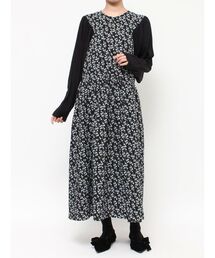 merry jenny | flowerコンビワンピース(ワンピース)