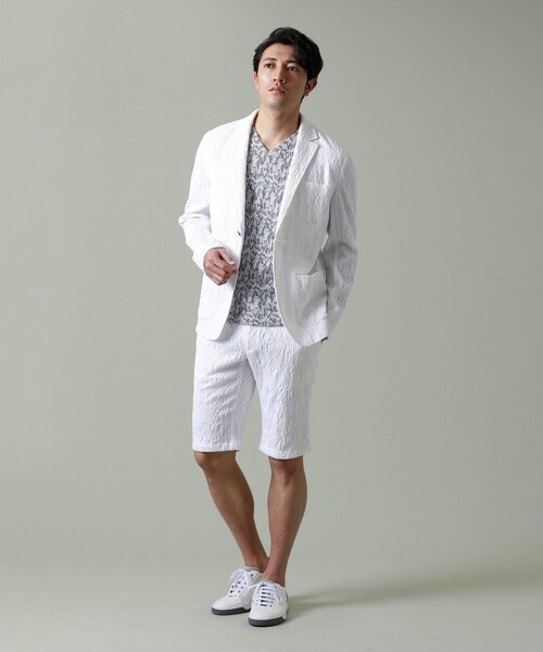 EPOCA UOMO（エポカウォモ）の「テーラードジャケット（テーラードジャケット・メンズ・ホワイト・48）」の3枚目の写真