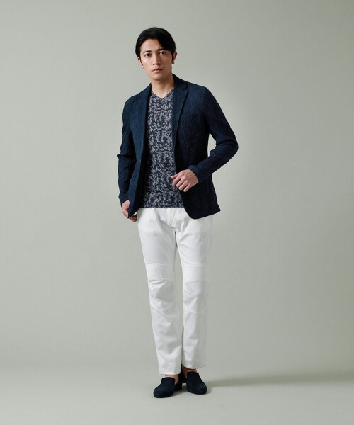 EPOCA UOMO（エポカウォモ）の「テーラードジャケット（テーラードジャケット・メンズ・ホワイト・48）」の4枚目の写真