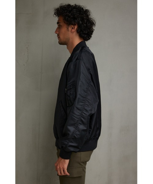 AZUL by moussy（アズールバイマウジー）の「ライトMA-1ジャケット（MA