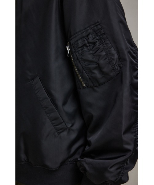 AZUL by moussy（アズールバイマウジー）の「ライトMA-1ジャケット（MA