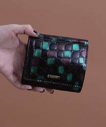 BARCOS（バルコス）の「【BARCOS/バルコス】配色ステンドガラスレザー折財布（財布）」