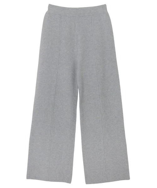 andme（アンドミー）の「ストレッチピンタックニットパンツ（その他パンツ・レディース・ブラック/オレンジ/グレー/クリーム/カーキ/ブルー系その他/ライトベージュ/グレー系/ブラウン・M/L）」の20枚目の写真