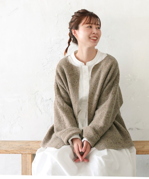 soulberry ソウルベリー 店長がつくったMIXナッツなカーディガン　L soulberry（ソウルベリー）の「店長が作ったMIXナッツな