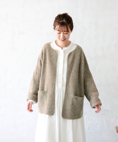 soulberry ソウルベリー 店長がつくったMIXナッツなカーディガン　L soulberry（ソウルベリー）の「店長が作ったMIXナッツな