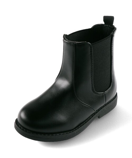 BRANSHES（ブランシェス）の「サイドゴアブーツ（ブーツ・キッズ・ブラック/オフホワイト・15.0cm/16.0cm/18.0cm/21.0cm/17.0cm/19.0cm/20.0cm）」の11枚目の写真