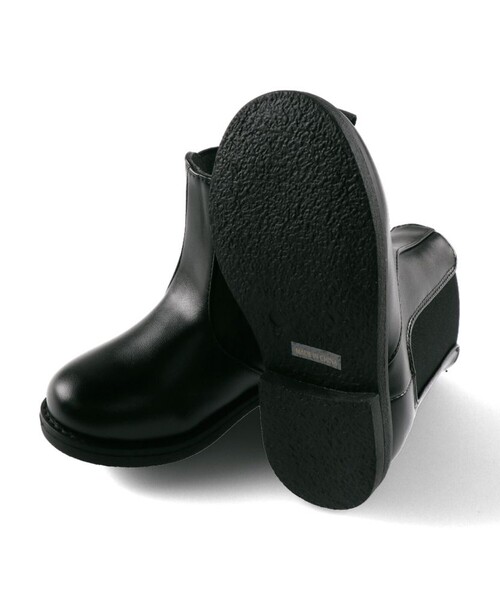 BRANSHES（ブランシェス）の「サイドゴアブーツ（ブーツ・キッズ・ブラック/オフホワイト・15.0cm/16.0cm/18.0cm/21.0cm/17.0cm/19.0cm/20.0cm）」の13枚目の写真