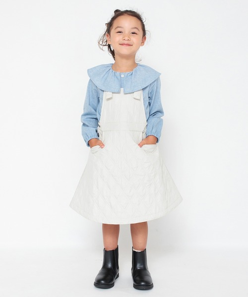 BRANSHES（ブランシェス）の「サイドゴアブーツ（ブーツ・キッズ・ブラック/オフホワイト・15.0cm/16.0cm/18.0cm/21.0cm/17.0cm/19.0cm/20.0cm）」の3枚目の写真