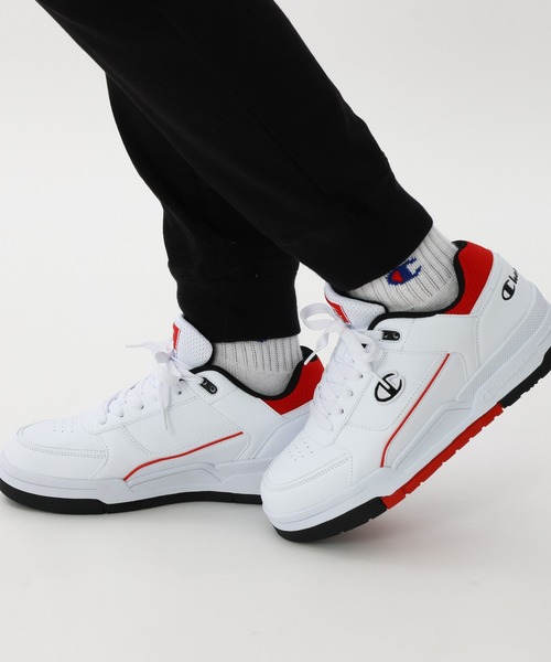 Champion（チャンピオン）の「【Champion/チャンピオン】メンズ リバウンド ヘリテッジ LOW（スニーカー・メンズ・ホワイト系その他6/ホワイト×レッド・28/27/27.5cm/26.5cm/28.5cm/26）」の4枚目の写真