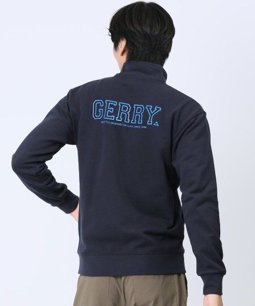 【WEB限定販売】ジェリー/GERRYスタンドジップ カットアウター（スウェット）｜GERRY（ジェリー）