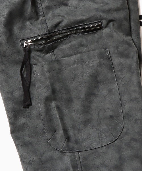 パンツ SUPPLIER Faux Leather Cargo Pants SUPPLIER（サプライヤー）の「SUPPLIER/サプライヤー Vintage