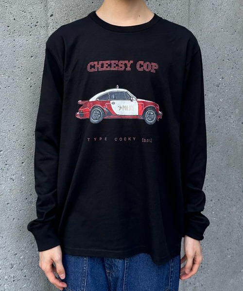 CIAOPANIC（チャオパニック）の「【ZOZO限定】ビンテージスポーツカーロンT（Tシャツ/カットソー・メンズ・ブラック×レッド/ホワイト×ホワイト/ブラック×ブラック/ブラック×グリーン/ホワイト×イエロー/ホワイト×ブルー・XXS/M/XS/XXXL/L/S/XXL/XL）」の8枚目の写真