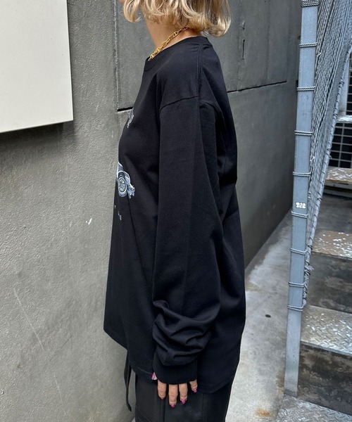 CIAOPANIC（チャオパニック）の「【ZOZO限定】ビンテージスポーツカーロンT（Tシャツ/カットソー・メンズ・ブラック×レッド/ホワイト×ホワイト/ブラック×ブラック/ブラック×グリーン/ホワイト×イエロー/ホワイト×ブルー・XXS/M/XS/XXXL/L/S/XXL/XL）」の7枚目の写真