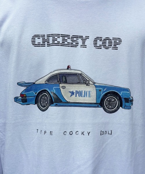 CIAOPANIC（チャオパニック）の「【ZOZO限定】ビンテージスポーツカーロンT（Tシャツ/カットソー・メンズ・ブラック×レッド/ホワイト×ホワイト/ブラック×ブラック/ブラック×グリーン/ホワイト×イエロー/ホワイト×ブルー・XXS/M/XS/XXXL/L/S/XXL/XL）」の12枚目の写真