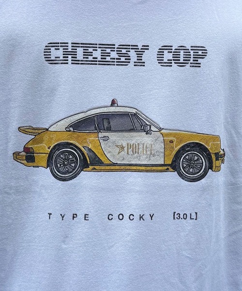 CIAOPANIC（チャオパニック）の「【ZOZO限定】ビンテージスポーツカーロンT（Tシャツ/カットソー・メンズ・ブラック×レッド/ホワイト×ホワイト/ブラック×ブラック/ブラック×グリーン/ホワイト×イエロー/ホワイト×ブルー・XXS/M/XS/XXXL/L/S/XXL/XL）」の13枚目の写真