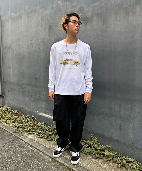CIAOPANIC（チャオパニック）の「【ZOZO限定】ビンテージスポーツカーロンT（Tシャツ/カットソー・メンズ・ブラック×レッド/ホワイト×ホワイト/ブラック×ブラック/ブラック×グリーン/ホワイト×イエロー/ホワイト×ブルー・XXS/M/XS/XXXL/L/S/XXL/XL）」の19枚目の写真