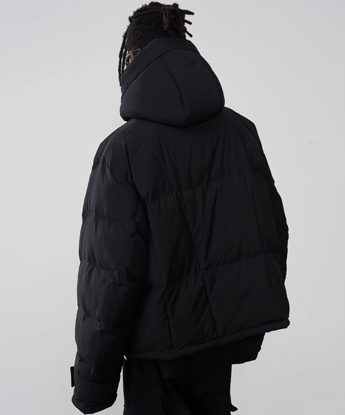 Rawlings 黒 ダウンジャケット【2XO】 ロングスリーブハイネックダウンジャケット HC23W6HOT05【Harsh and