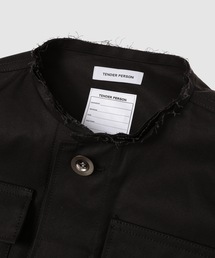TENDER PERSON（テンダーパーソン）の「CROCHE SLEEVE BDU JACKET