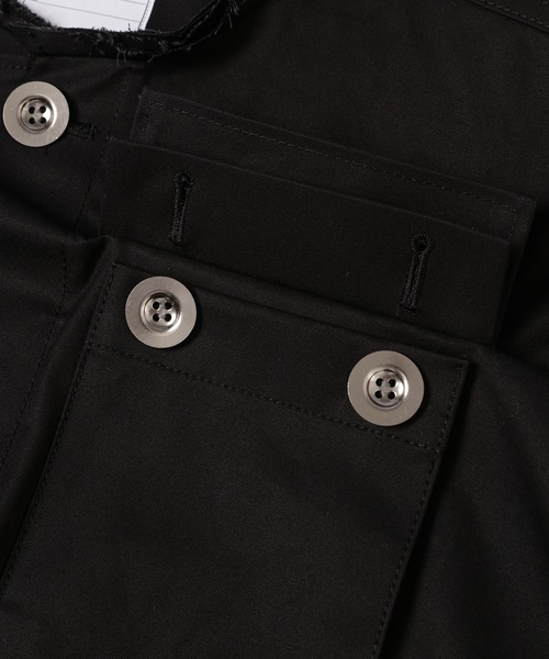 TENDER PERSON（テンダーパーソン）の「CROCHE SLEEVE BDU JACKET