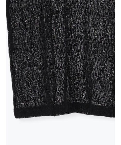 Te chichi（テチチ）の「アウトメローウェーブメッシュトップス（Tシャツ/カットソー・レディース・カーキ/オフホワイト/ブラック・F）」の16枚目の写真