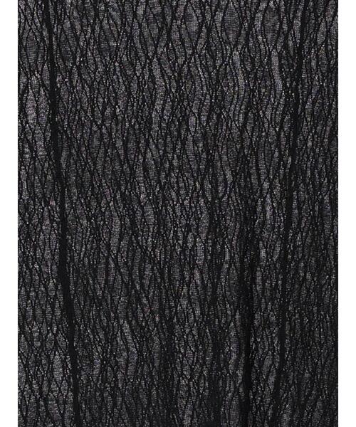 Te chichi（テチチ）の「アウトメローウェーブメッシュトップス（Tシャツ/カットソー・レディース・カーキ/オフホワイト/ブラック・F）」の18枚目の写真