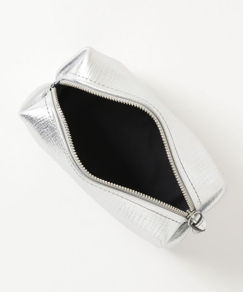 Epoi（エポイ）の「タック ミニミニポーチ（ポーチ・レディース・シルバー・FREE）」の4枚目の写真