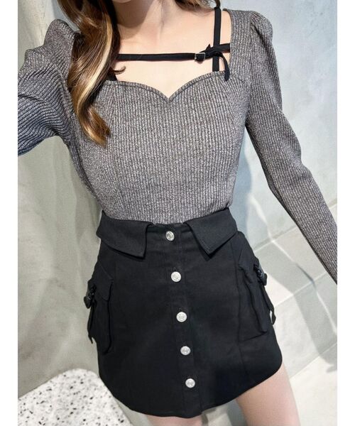 セール】フラップポケットカーゴスカート（スカート）｜EATME