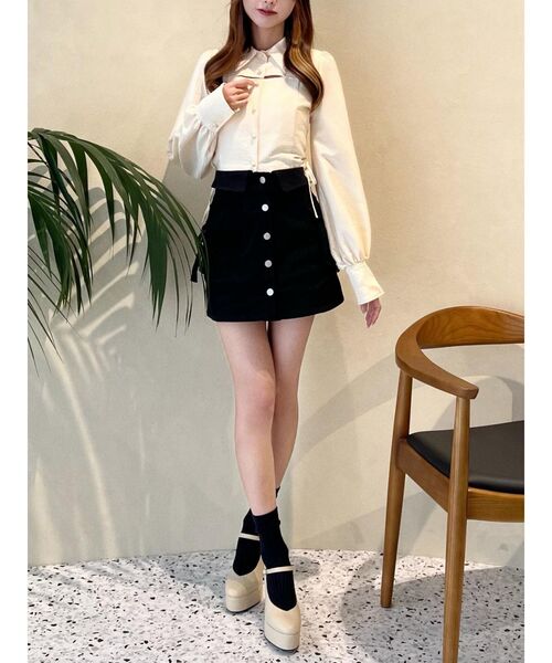 EATME フラップポケットカーゴスカート セール】フラップポケットカーゴスカート（スカート）｜EATME