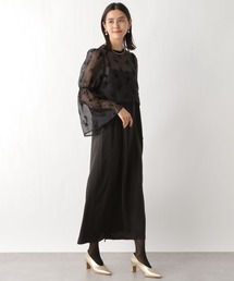 LEPSIM | 【jours heureux】オーガンジーキャミワンピースセット 983679(ワンピース)