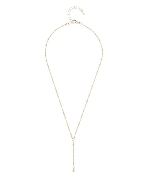 MERCURYDUO（マーキュリーデュオ）の「2WAYダブルチェーンネックレス（ネックレス・レディース・ゴールド/シルバー・FREE）」の4枚目の写真