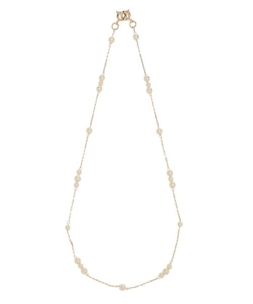 MERCURYDUO（マーキュリーデュオ）の「2WAYダブルチェーンネックレス（ネックレス・レディース・ゴールド/シルバー・FREE）」の8枚目の写真