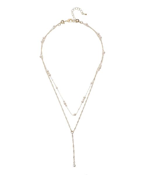 MERCURYDUO（マーキュリーデュオ）の「2WAYダブルチェーンネックレス（ネックレス・レディース・ゴールド/シルバー・FREE）」の11枚目の写真