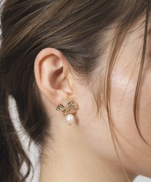 Noela（ノエラ）の「フラワーパールピアス（ピアス（両耳用））」