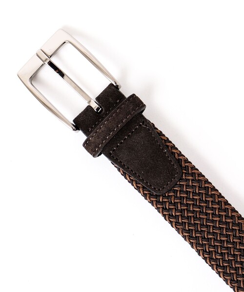 SADDLERS（サドラーズ）の「【Saddler's/サドラーズ】別注イントレチャートMIX35 イタリア製 メッシュベルト（ベルト・メンズ・ベージュ系その他3/ブラック系その他3/ブルー系その他7・FREE）」の18枚目の写真