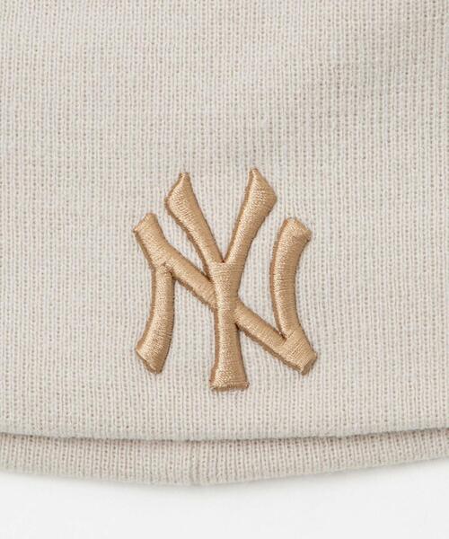 NEW ERA（ニューエラ）の「∴WEGO/別注NEWERA Basic Beanie（ニットキャップ/ビーニー・メンズ・アイボリー/ブラック/ベージュ系その他/ブラック系その他・FREE）」の5枚目の写真