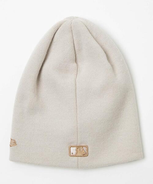 NEW ERA（ニューエラ）の「∴WEGO/別注NEWERA Basic Beanie（ニットキャップ/ビーニー・メンズ・アイボリー/ブラック/ベージュ系その他/ブラック系その他・FREE）」の6枚目の写真