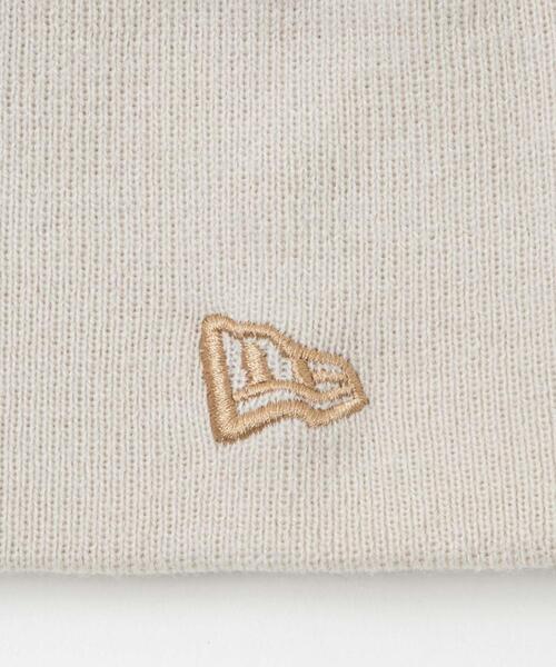 NEW ERA（ニューエラ）の「∴WEGO/別注NEWERA Basic Beanie（ニットキャップ/ビーニー・メンズ・アイボリー/ブラック/ベージュ系その他/ブラック系その他・FREE）」の8枚目の写真
