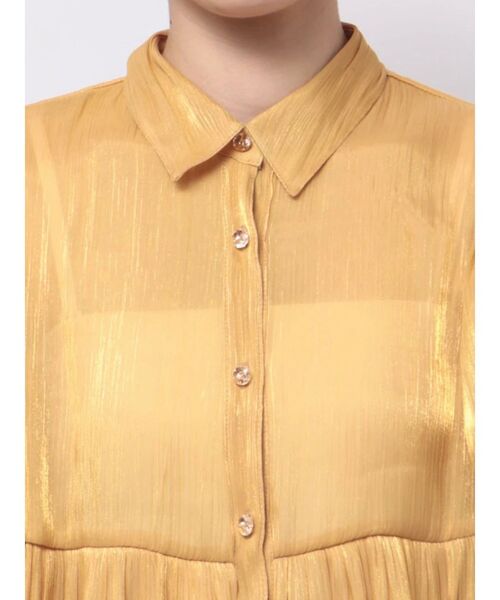 jouetie(ジュエティ)の「ボリュームスリーブシアーシャツ(シャツ/ブラウス・レディース・ピンク/オレンジ/オフホワイト/ブラック・MEDIUM)」の20枚目の写真